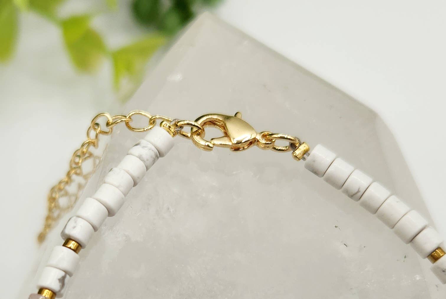 Meraki Gemstones - Wholesale Beaded Bracelet - INNER PEACE-Fluorite/Amethyst/Rose Quartz/Howlite Bracelet7