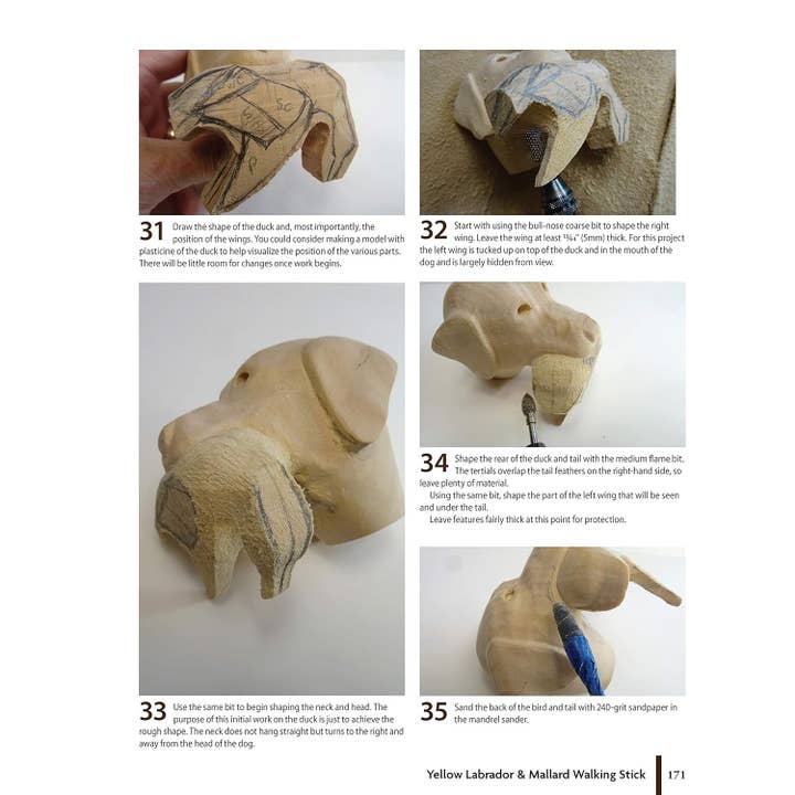 Fox Chapel Publishing - Wholesale Crafts, Hobbies & DIY - Carving Creative Walking Sticks and Canes3