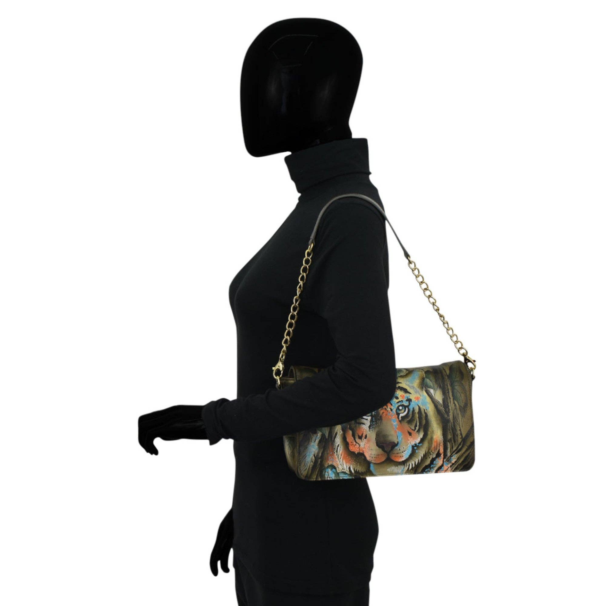 Anuschka | Vanya Lara (USA) - Wholesale Crossbody Bag - Women's - Flap Crossbody With Shoulder Strap - 76115