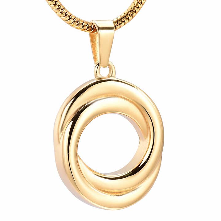 Collier Urne de Crémation Circle of Life pour la vente par Cherished Emblems