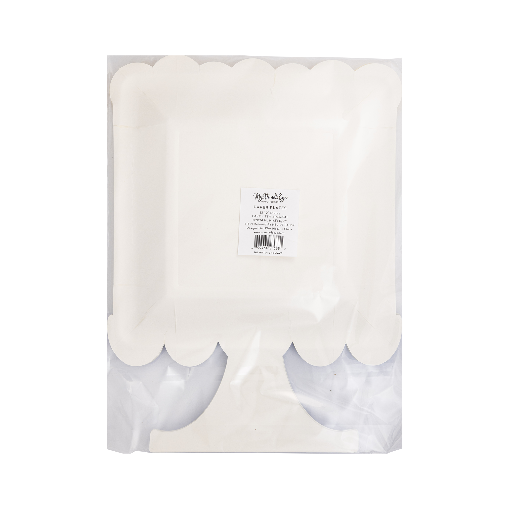 My Mind’s Eye - Wholesale Disposable Plate - PLWIS41 - Cake Shaped Paper Plate5