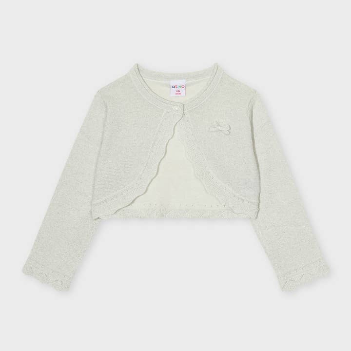 BG-XH9040-12 - Boléro Tricot pour Bébé Filles pour la vente par Ativo Kids