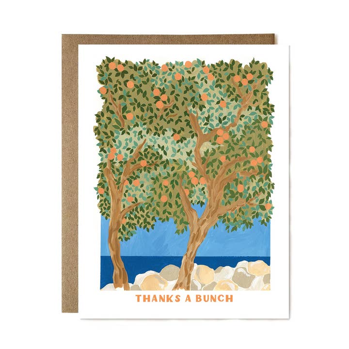 Ula Bloom - Wholesale Thank You Card - Thanks a Bunch Card0