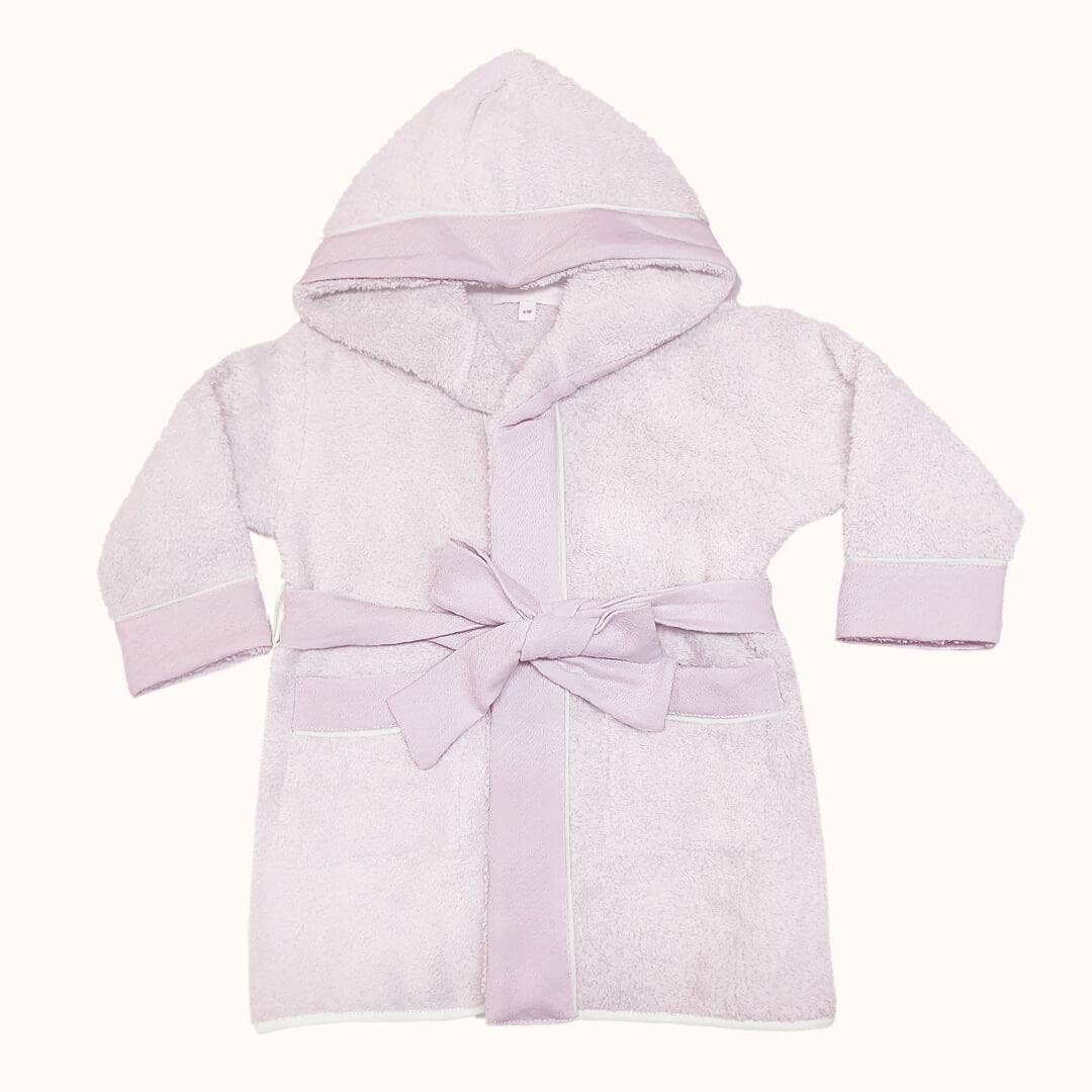 Pim-Pam-Pum - Wholesale Robe - Kids - Basic Pink Bathrobe0