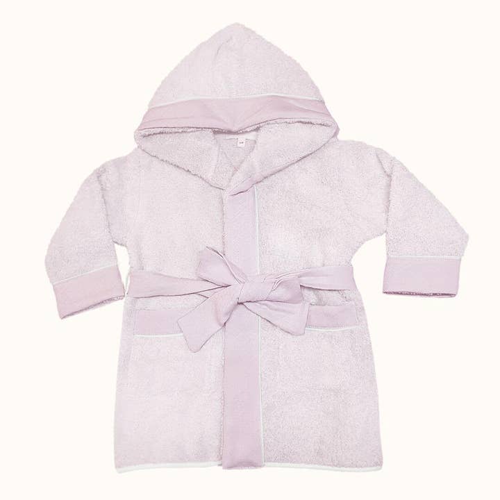 Pim-Pam-Pum - Wholesale Robe - Kids - Basic Pink Bathrobe