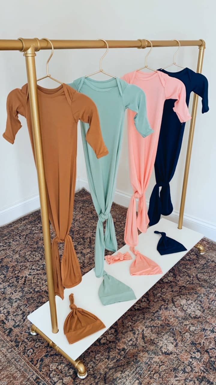 Stroller Society - Vente Ensemble gigoteuse – bébé - Ensemble Noué pour Nouveau-né avec Bonnet - Vêtements pour Bébé - Équipage6