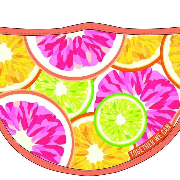 Norms – wholesale Protective face mask/shield – Lemons Triple Layer Protection Face Mask- Pack of 21