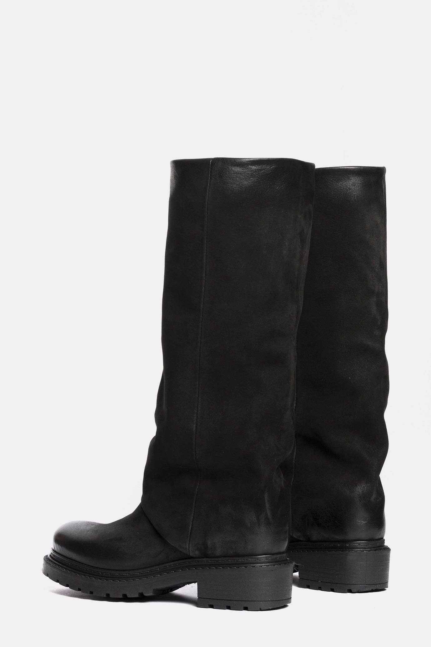 METISSE - Wholesale Boots - Women's - Biker in black nubuck MA9463