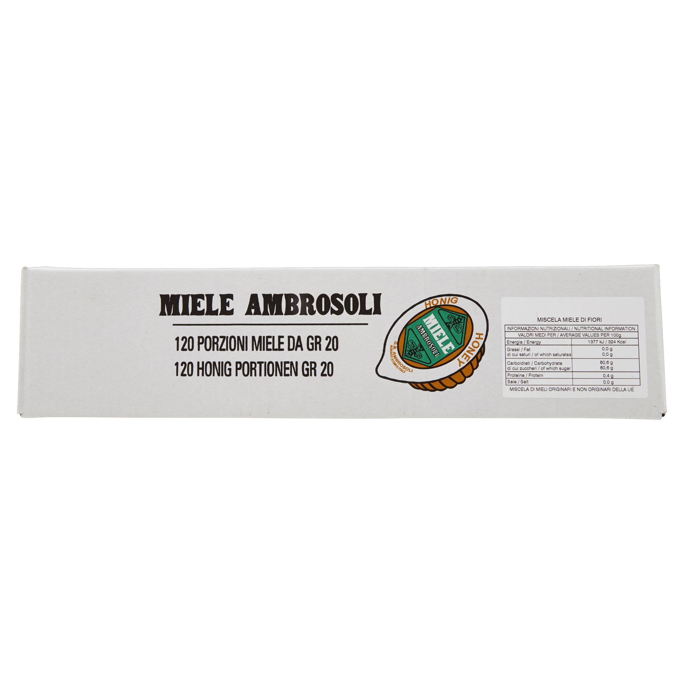 Ambrosoli - Wholesale Honey - PORTIONS OF HONEY OF 20 GR. NET4