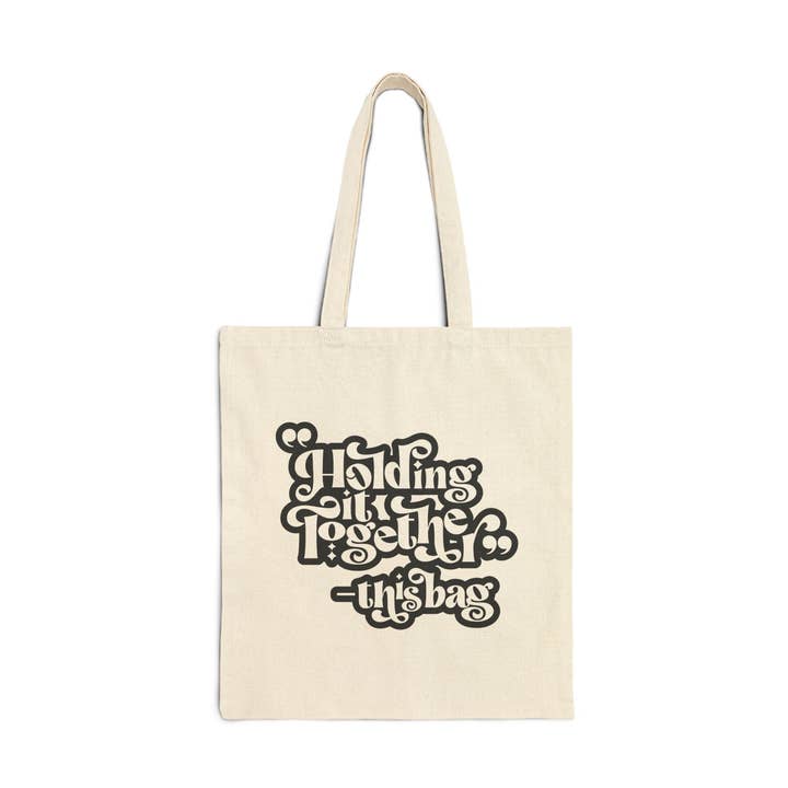 Aguentando Tudo Este Saco Tote por atacado de My Paper Box