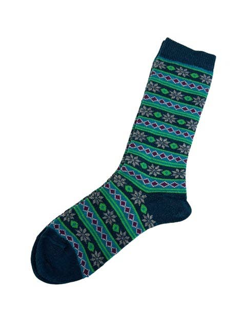 TeyArt Inc. - Vente Chaussettes – unisexe - Chaussettes en alpaga à rayures étoilées5