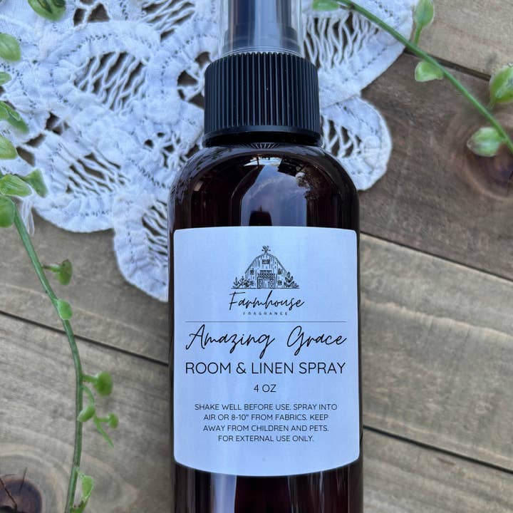 Farmhouse Fragrance - Wholesale Room & Linen Spray - Amazing Grace Room & Linen Spray