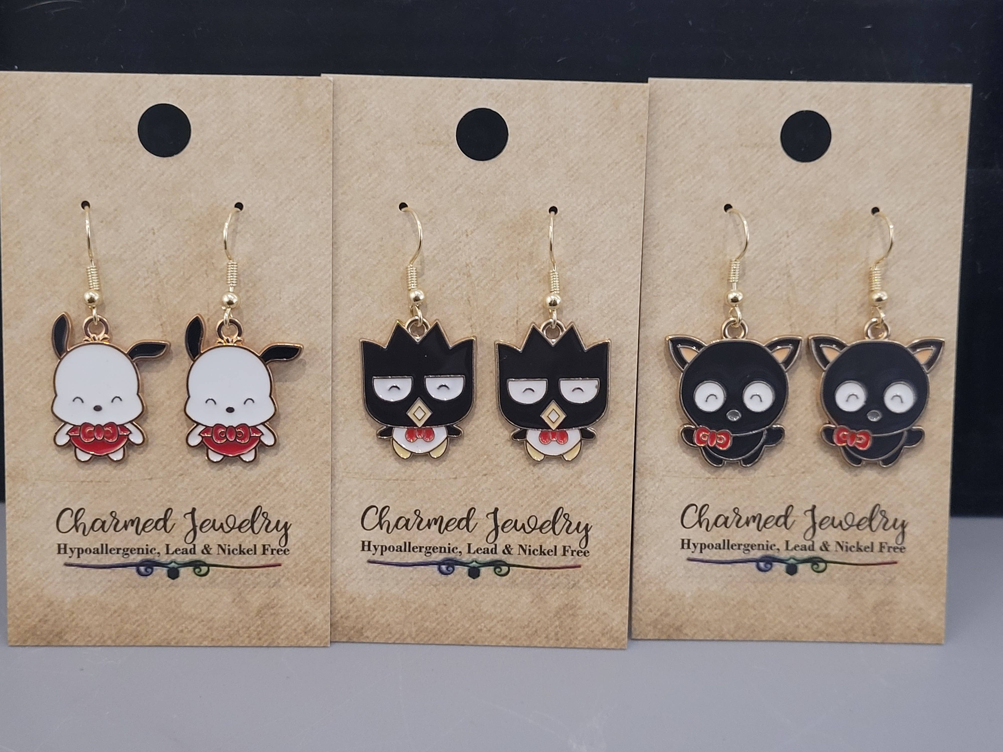 Con-Quest Crafts – Engroshandel Hængeøreringe og creoløreringe – Søde øreringe inspireret af Hello Kitty & Friends7