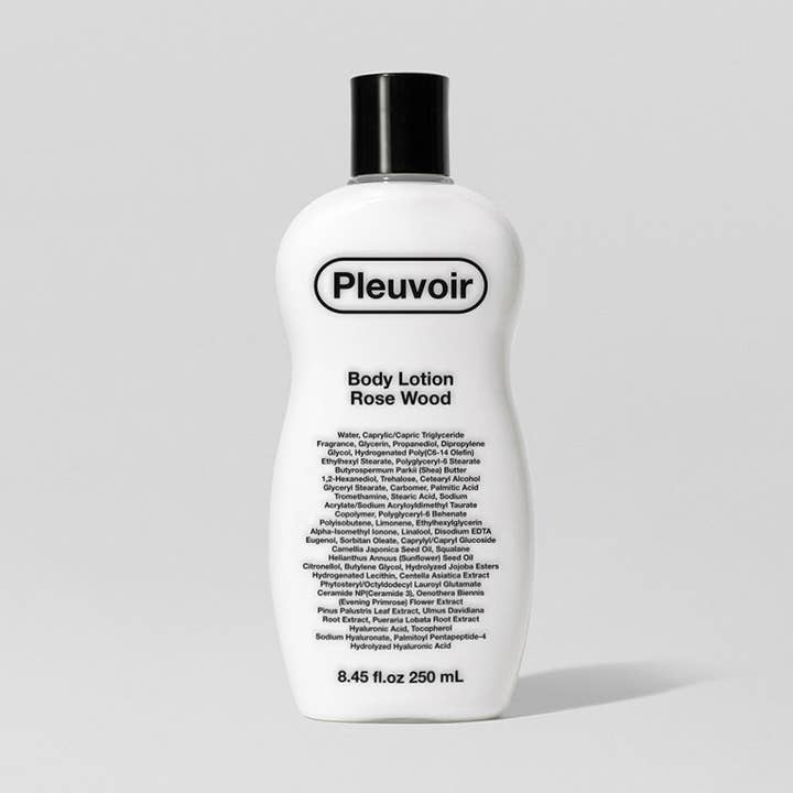 Lotion pour le corps PLEUVOIR Bois de Rose 250ml pour la vente par KBX