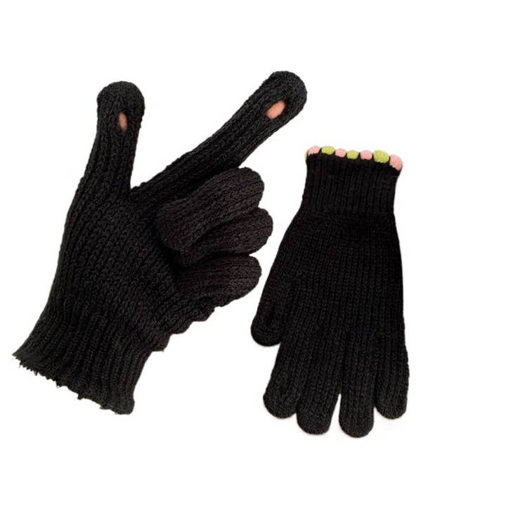 Funkyrel® Atzbranding Limited - Wholesale Gloves - Women's - Gloving - Touchscreen Windproof Knitted Gloves11