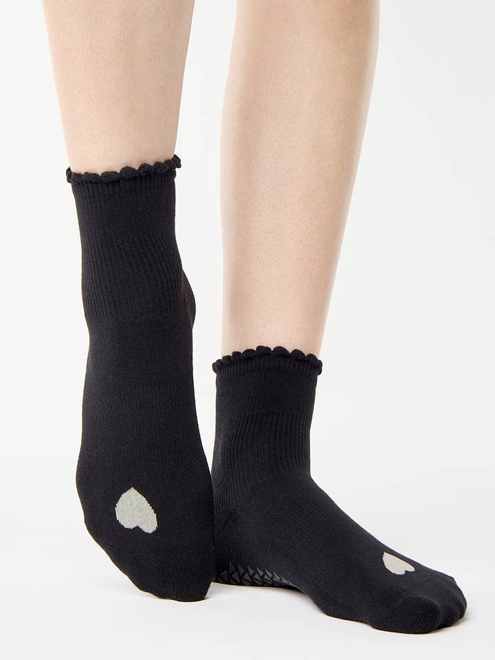 Love Ankle Grip Sock for wholesale by Pointe Studio