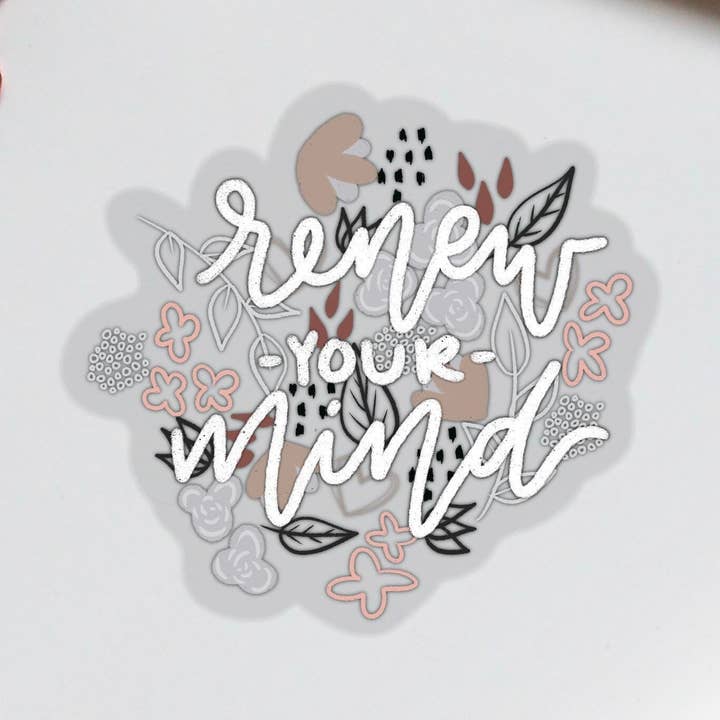 Forny dit sind Opdater din hjerne Kraftig positiv tanke for engroshandel hos Stick With It Sticker Co