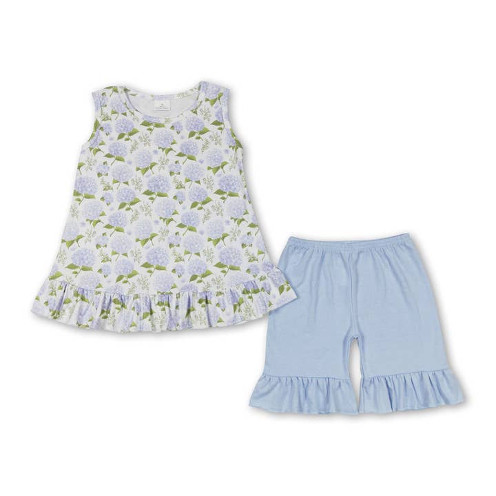 Yawoo Garments - Wholesale Bodysuit (Non-Footed) - Baby - Flutter sleeves floral baby girls spring summer romper4