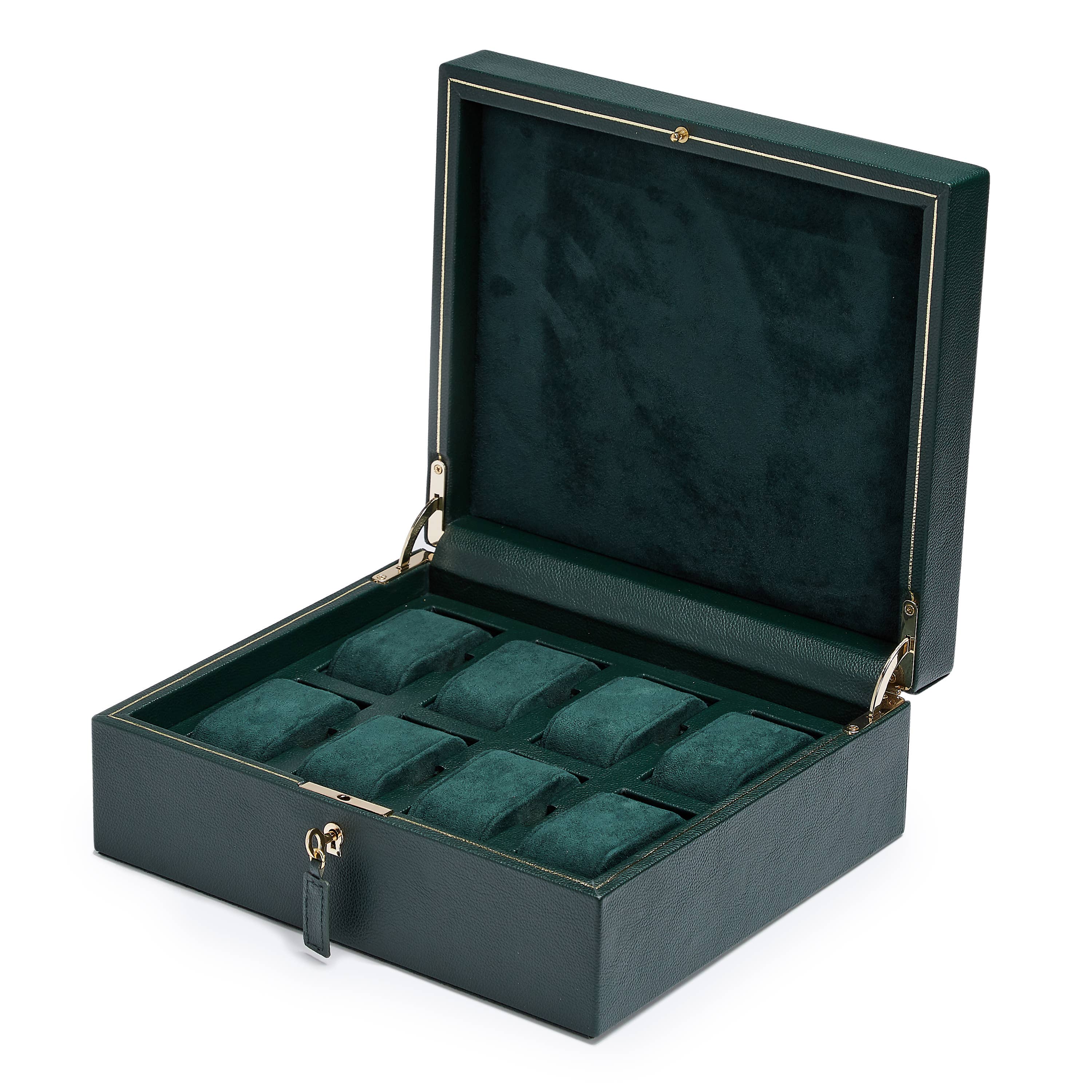 WOLF - Wholesale Jewelry Box/Organizer - British Racing 8PC Watch Box6