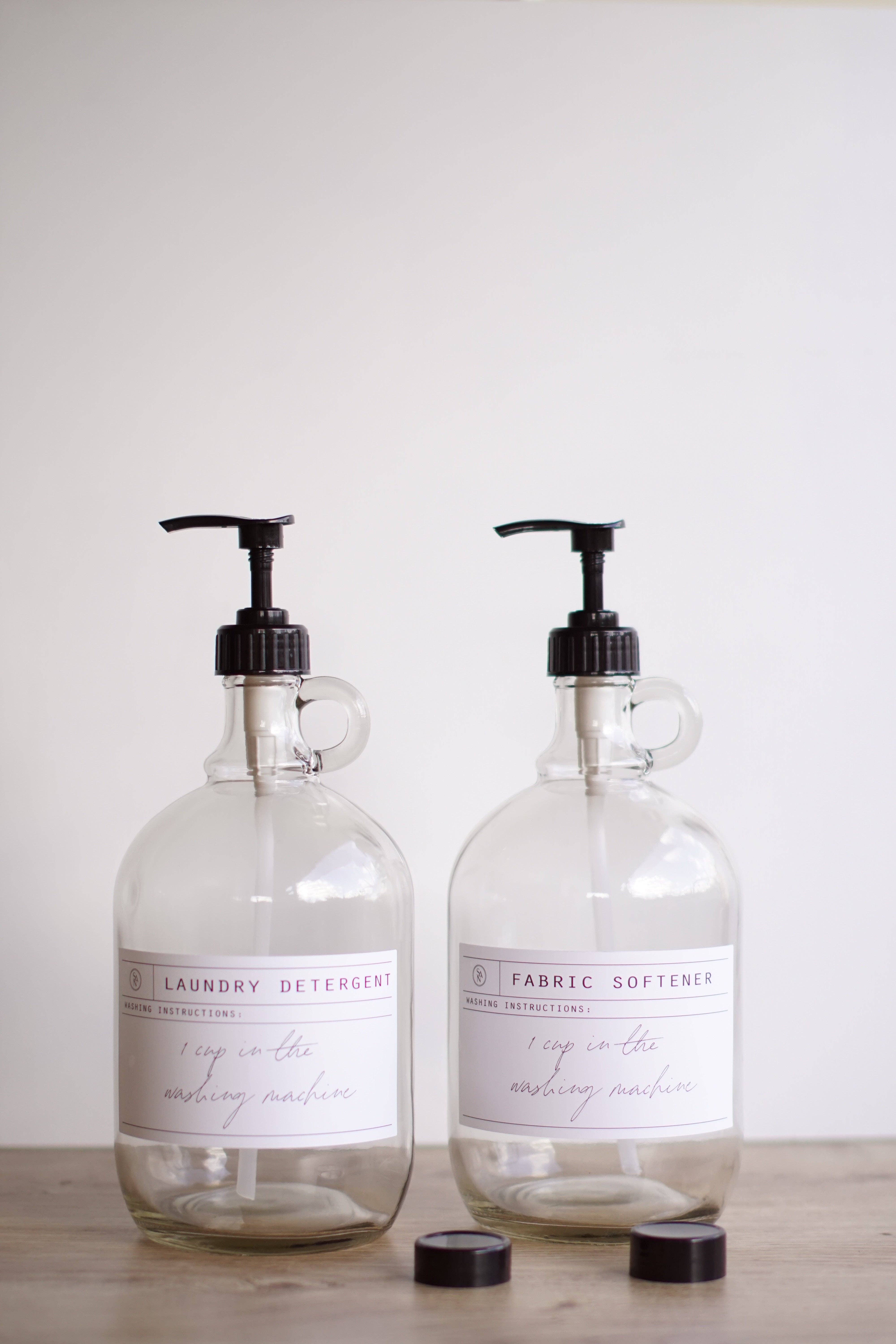 So At Nature - Wholesale Laundry Detergent Powder/Pods - Glass Half Gallon Laundry Dispensers Fabric Softener and Liquid Detergent9