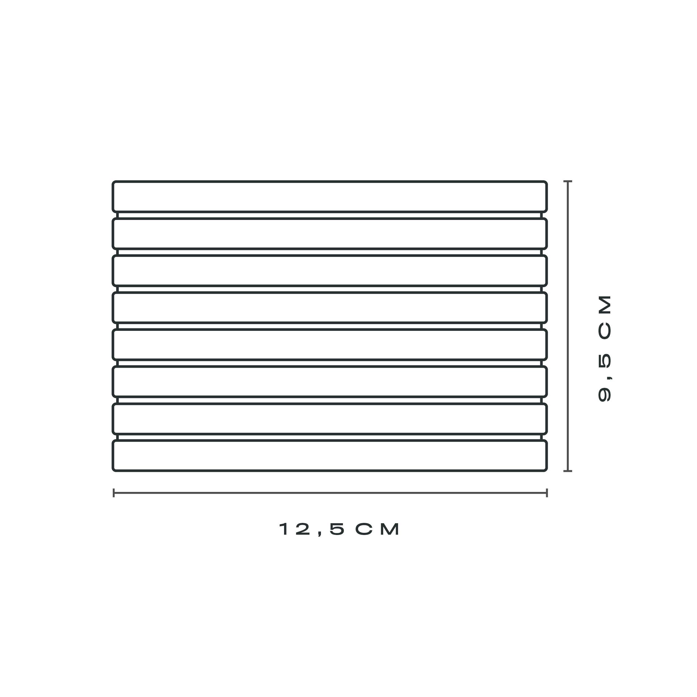 DUFTE Manufaktur - Wholesale Zeepbakje - Grote Armin zeepbakje2