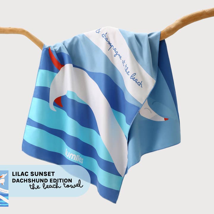 lumiies - high visibility - Wholesale Pet Towel - Dog - Quick-drying microfiber towel (160×80 cm) - Dachshund15