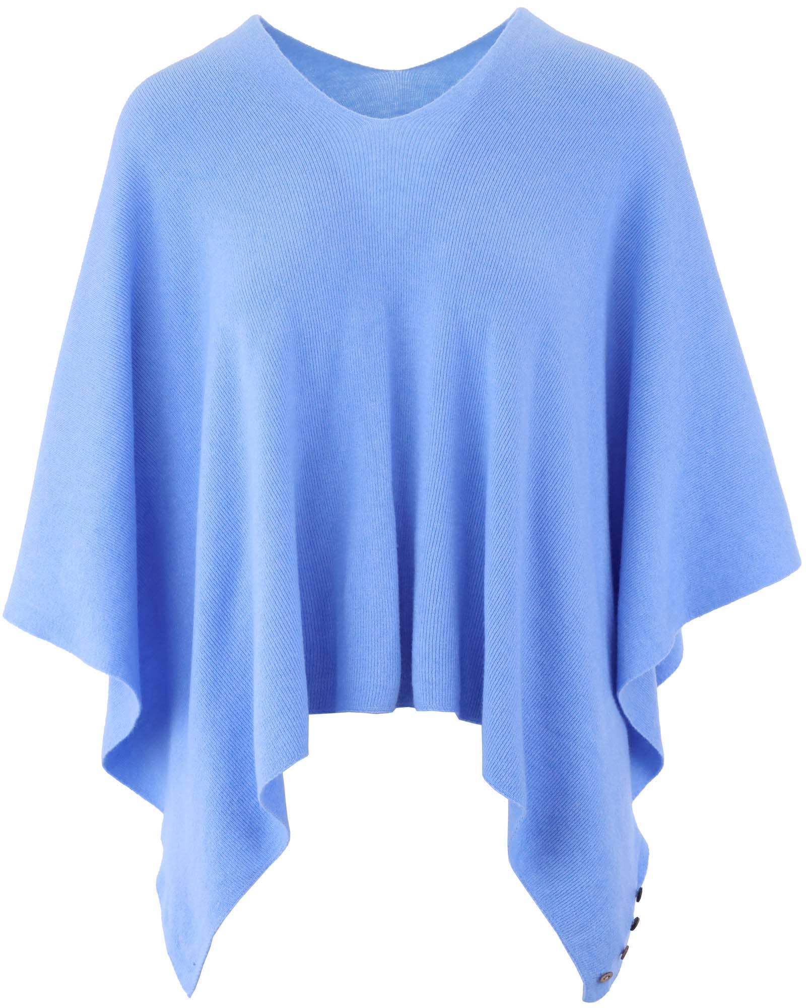 Cadenza Italy Ltd - Wholesale Poncho - Dames - Zomerse Overgooier met Knopen4