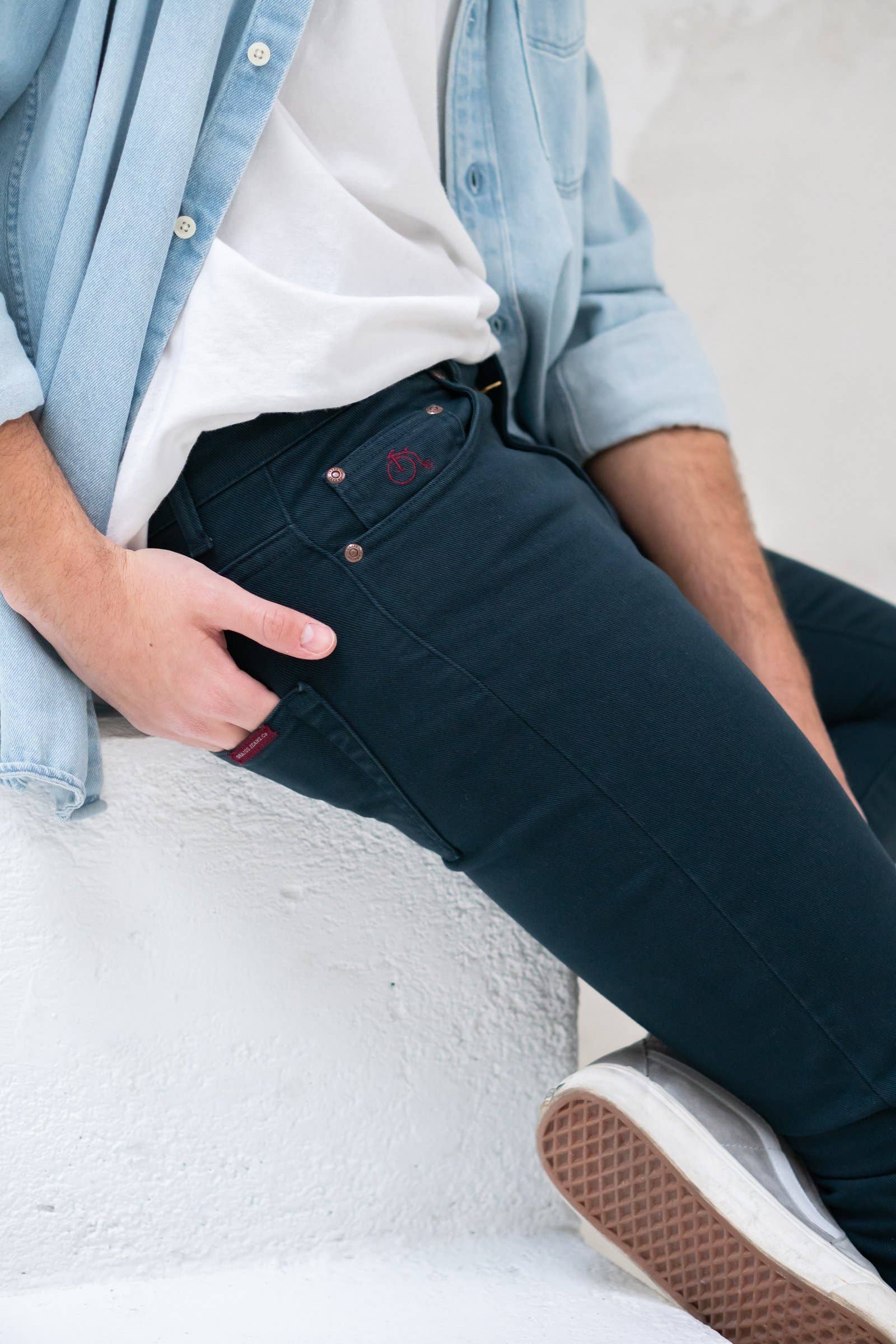 Draiss Jeans - Wholesale Jeans - Men's - Blue Petrol