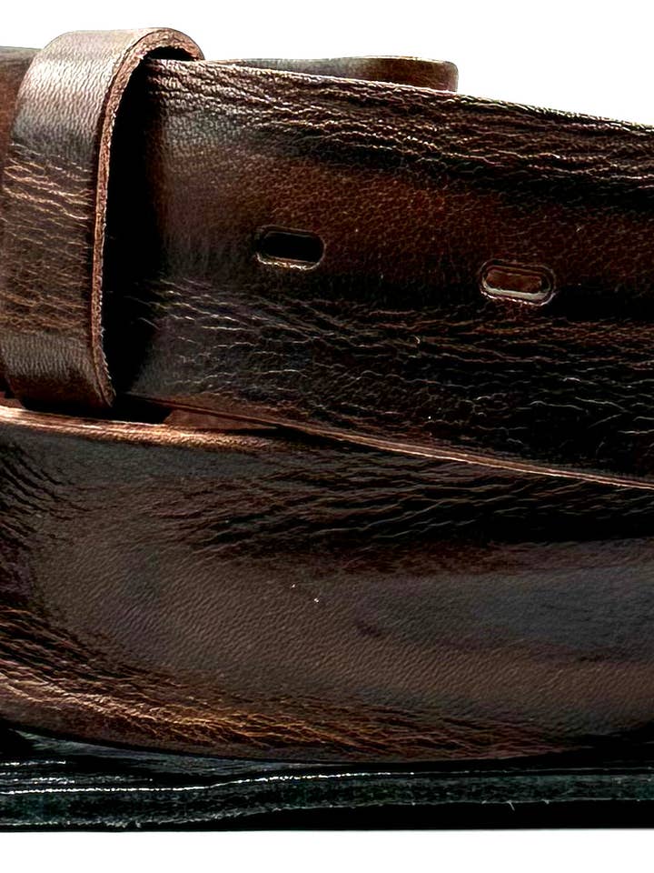 SUN SOFTENED LEATHER BELT - 19840SUN for wholesale by Yolete