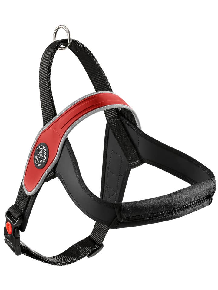 Primo Harness reflective trim - Three Bridges - 100% handmade for wholesale by Tre Ponti