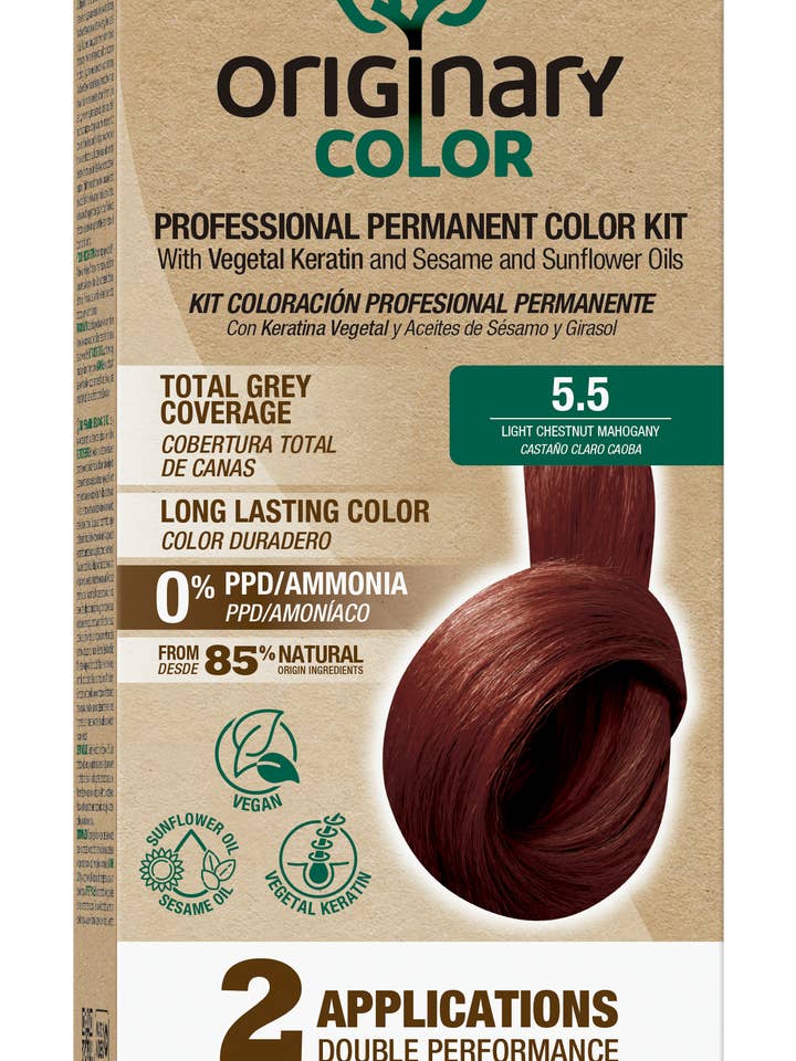 ORIGINARY Color 5,5 Ljusbrun Mahogny Hårfärg för wholesale av ORIGINARY Color