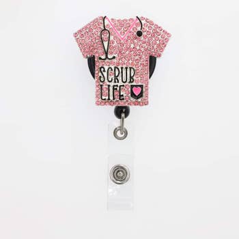 Wholesale Glitterific Badge Reel Nicer Than My Face for your store