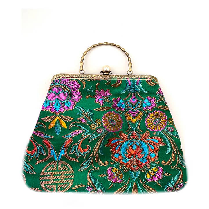 Maria Sole Rodriguez - Wholesale Clutch Bag - Women's - Bassoon Perla Medium, bag with pearl, handmade, Italy15