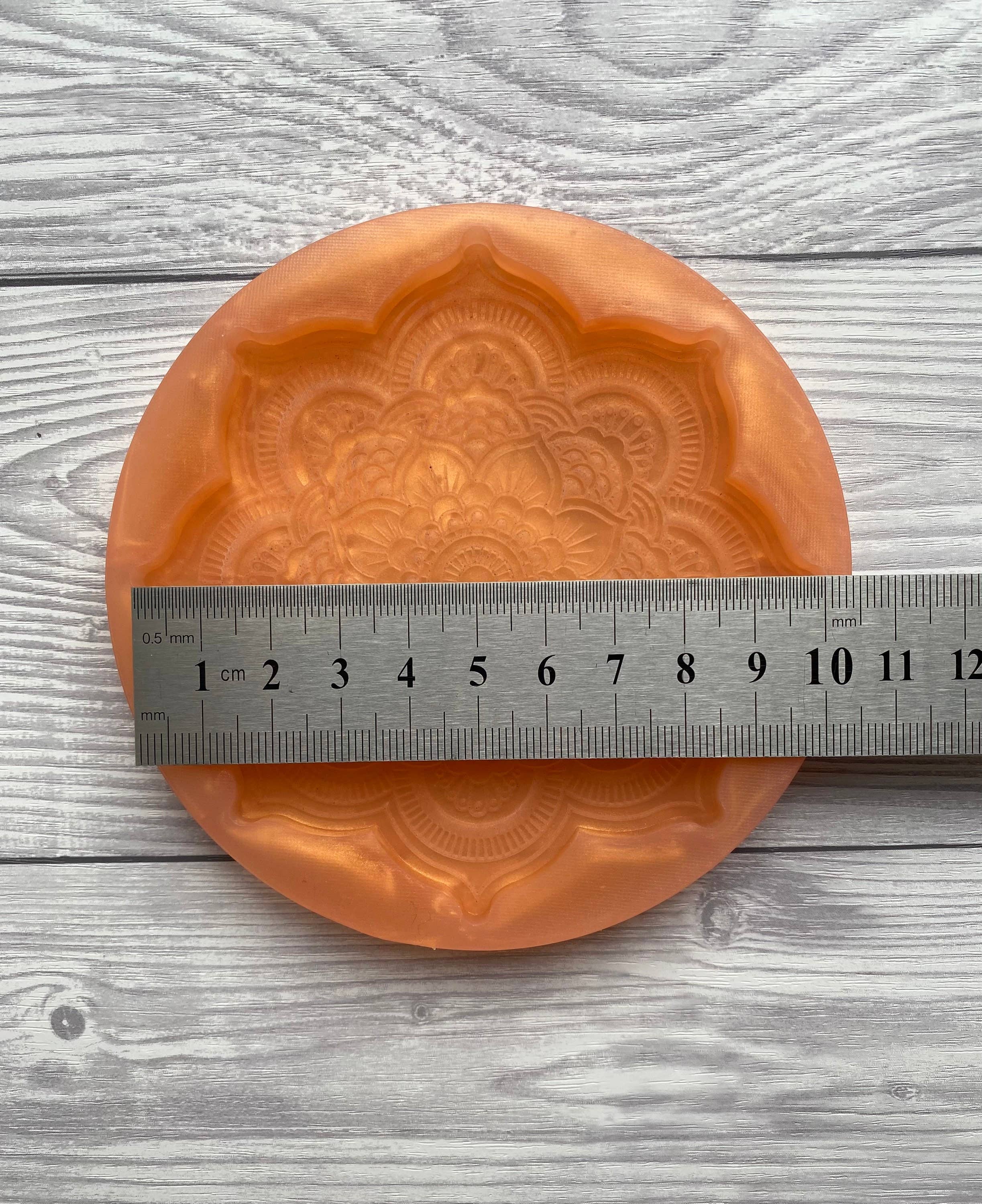 EllaRaeMouldsVinyls - Wholesale Knutselbenodigdheden - Bloem Mandala Coaster siliconen mal