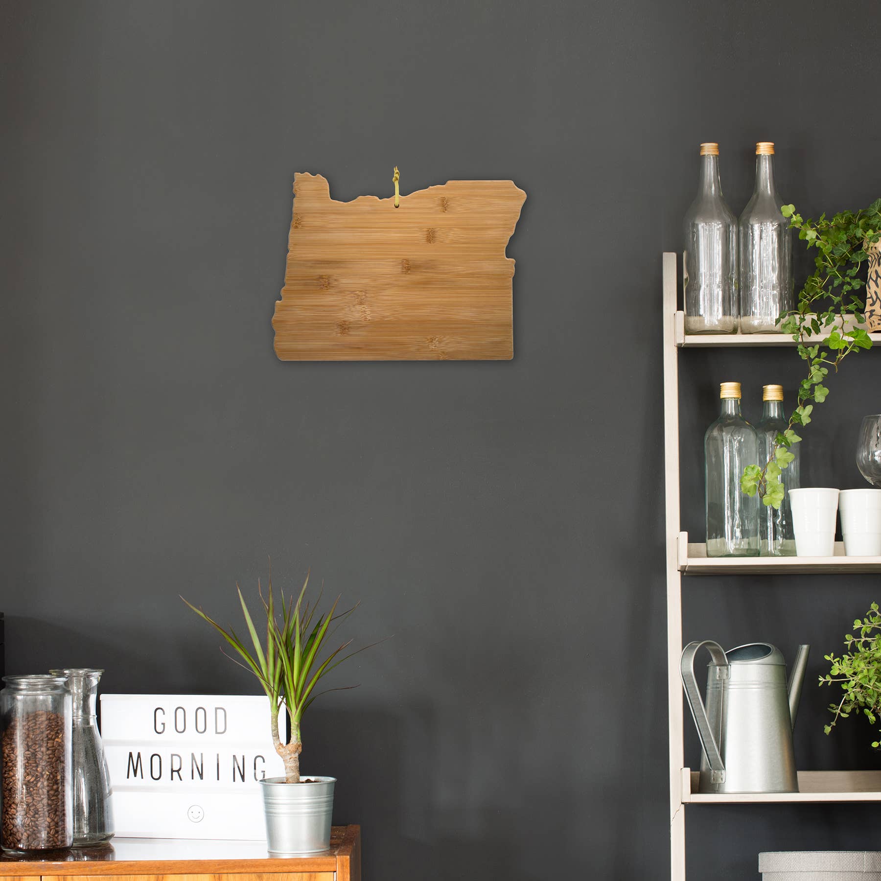 Totally Bamboo - Wholesale Cutting Board - Oregon State-Shaped Bamboo Serving & Cutting Board3