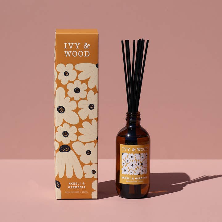 Ivy & Wood - Wholesale Reed Diffuser - Neroli & Gardenia Reed Diffuser