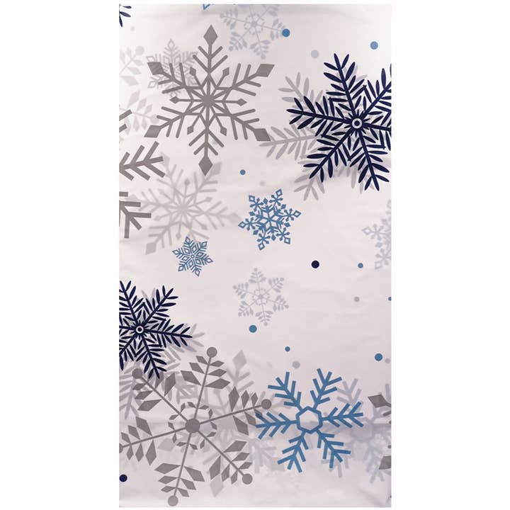 Angels Craft - Wholesale Disposable Table Cover/Runner - Christmas Rectangle Table Cover 54"x108",Red/White/Character4