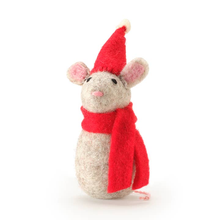 Christmas Mouse Cat Toy for wholesale by The Foggy Dog