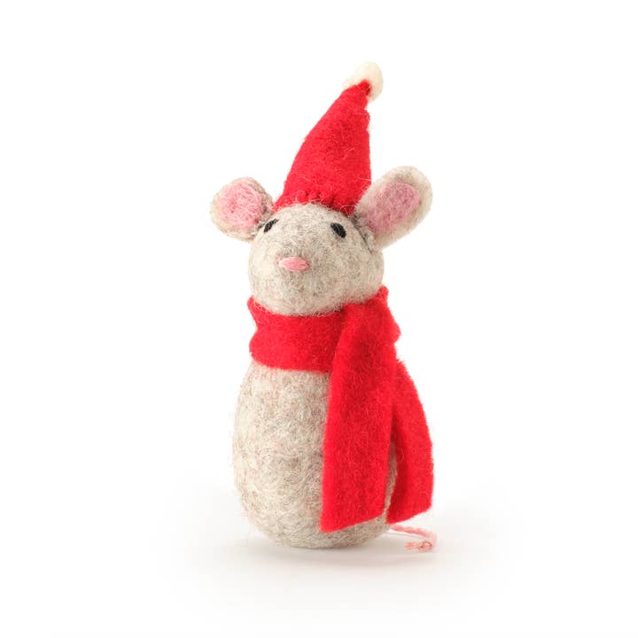 Christmas Mouse Cat Toy for wholesale by The Foggy Dog