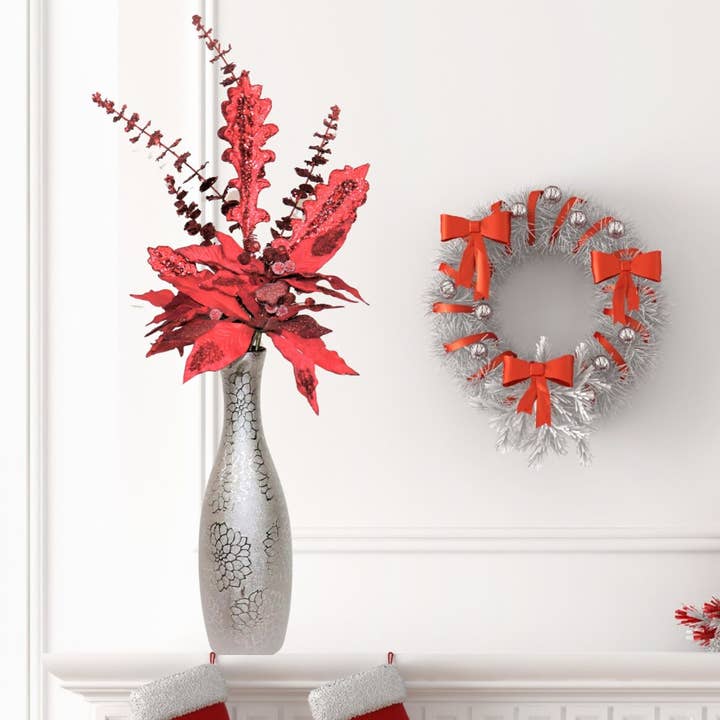 Ravishing Red Jeweled Arrangement - 44" for wholesale by Amazyng Decor