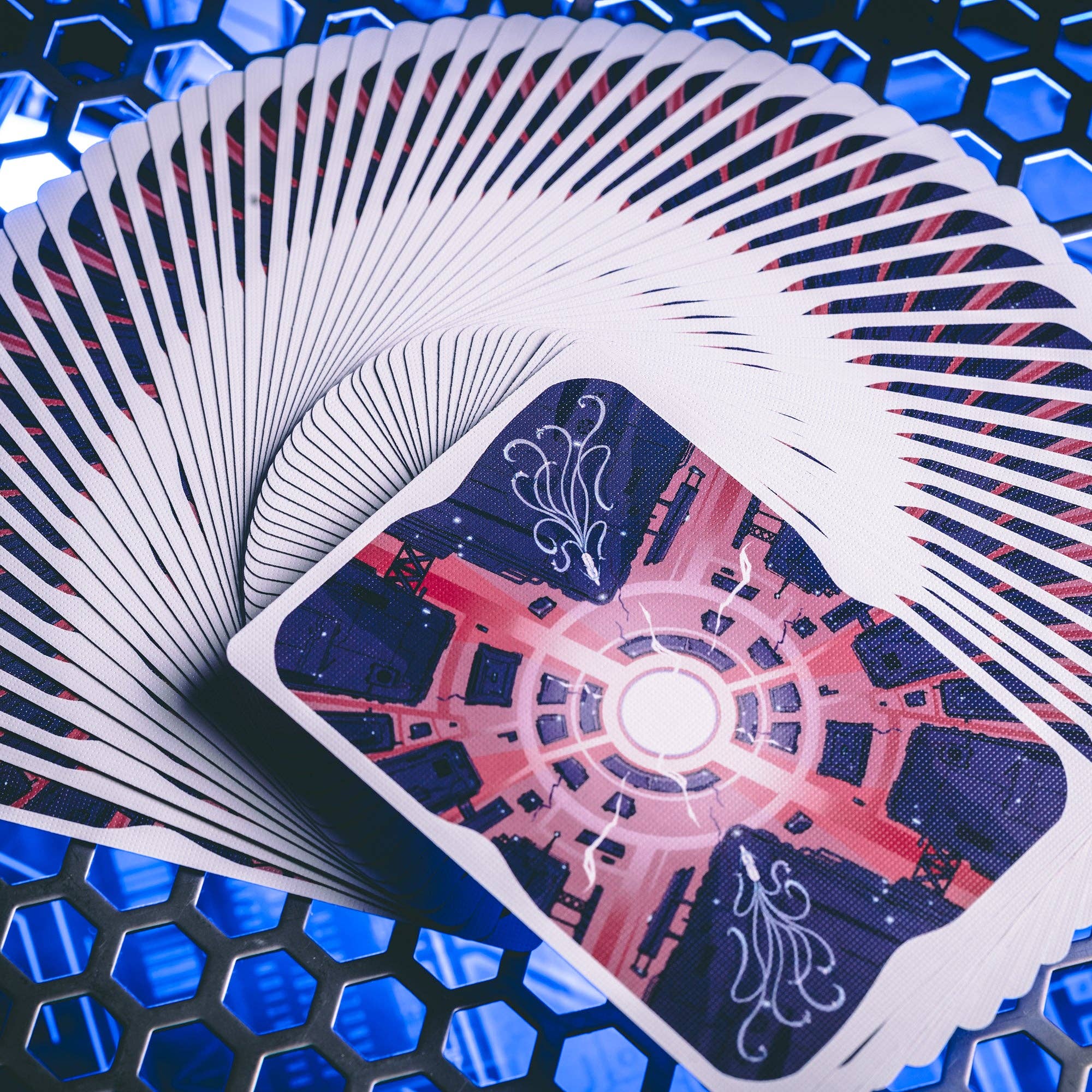 Vermilion Collection - Wholesale Playing cards - Cyberpunk Mythos Playing Cards26