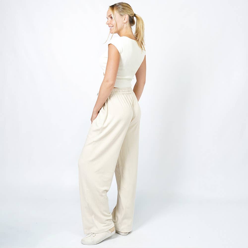 Sensibling Corp. - Wholesale Lounge Sweatpants/Joggers - Women's - Women's Straight Leg Sweatpants with Pockets11