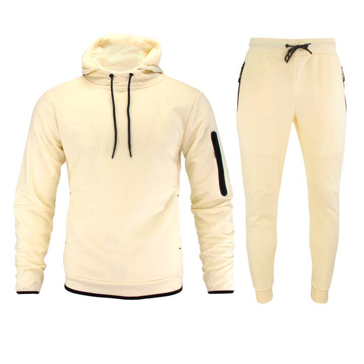 Amorica NYC - Wholesale Activewear Set - Men's - Men's Pullover UltraTech Fleece Set