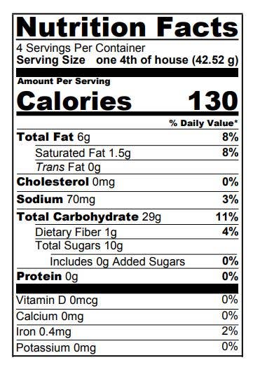 A&J bakery – wholesale DIY Matkit – Allergivänligt och veganskt pepparkakshuskit4