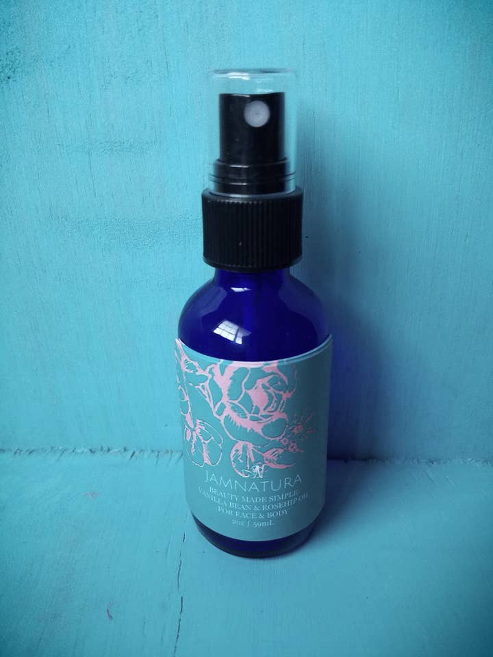 VANILLA BEAN AND ROSEHIP SERUM 2oz for wholesale by Jamnatura