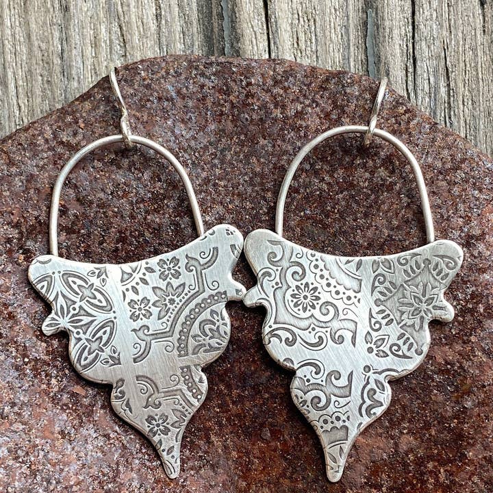 Mable Hoops for wholesale by Krista Tranquilla Studio