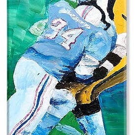 Earl Campbell runs over Rams - Phone Case for wholesale by Lauren Luna Ltd Co.