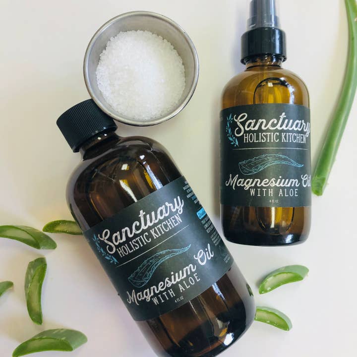 4oz - Óleo de magnésio por atacado de Sanctuary Holistic Kitchen