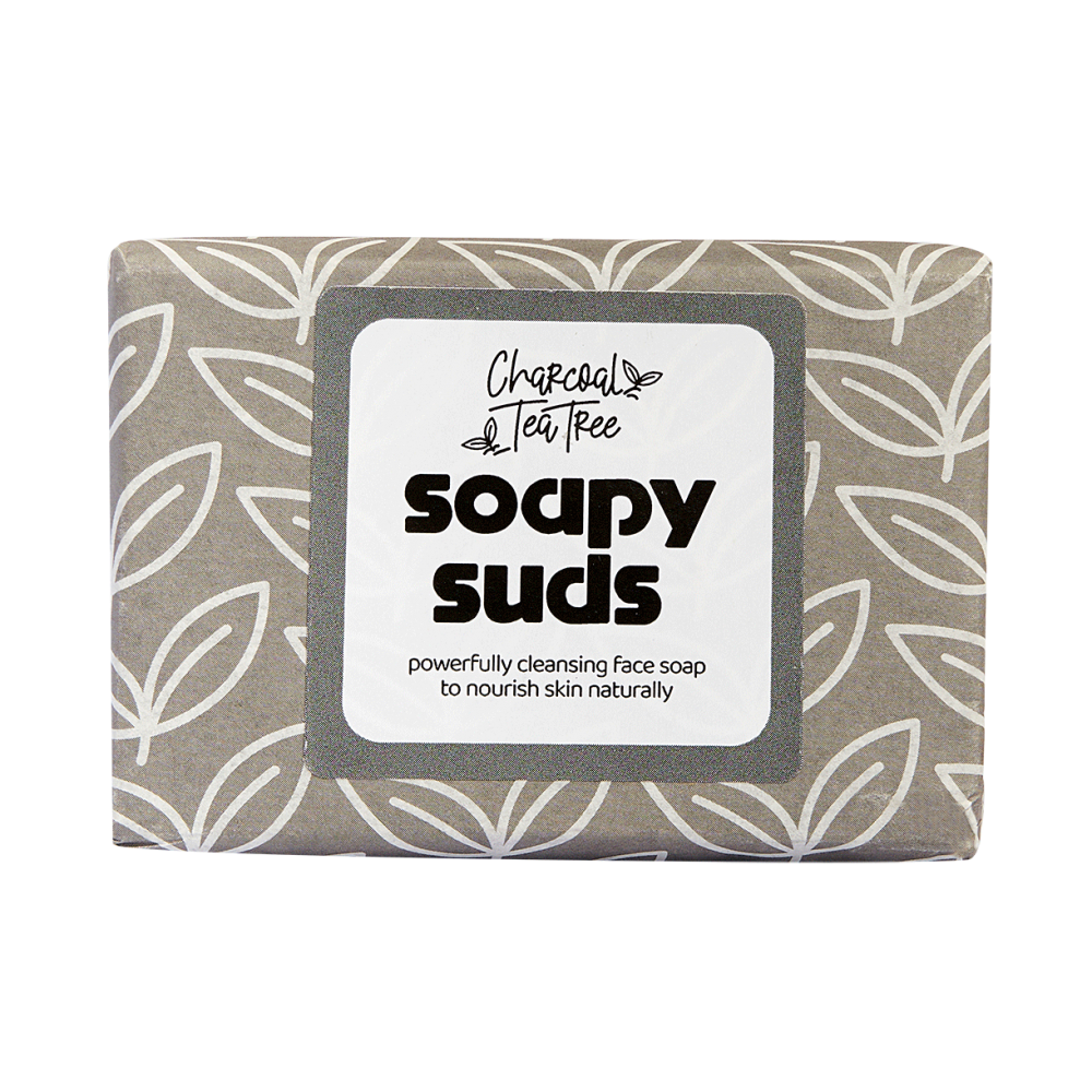 ecoLiving – wholesale Bar Soap – Soapy Suds Charcoal Tea Tree Face Bar0