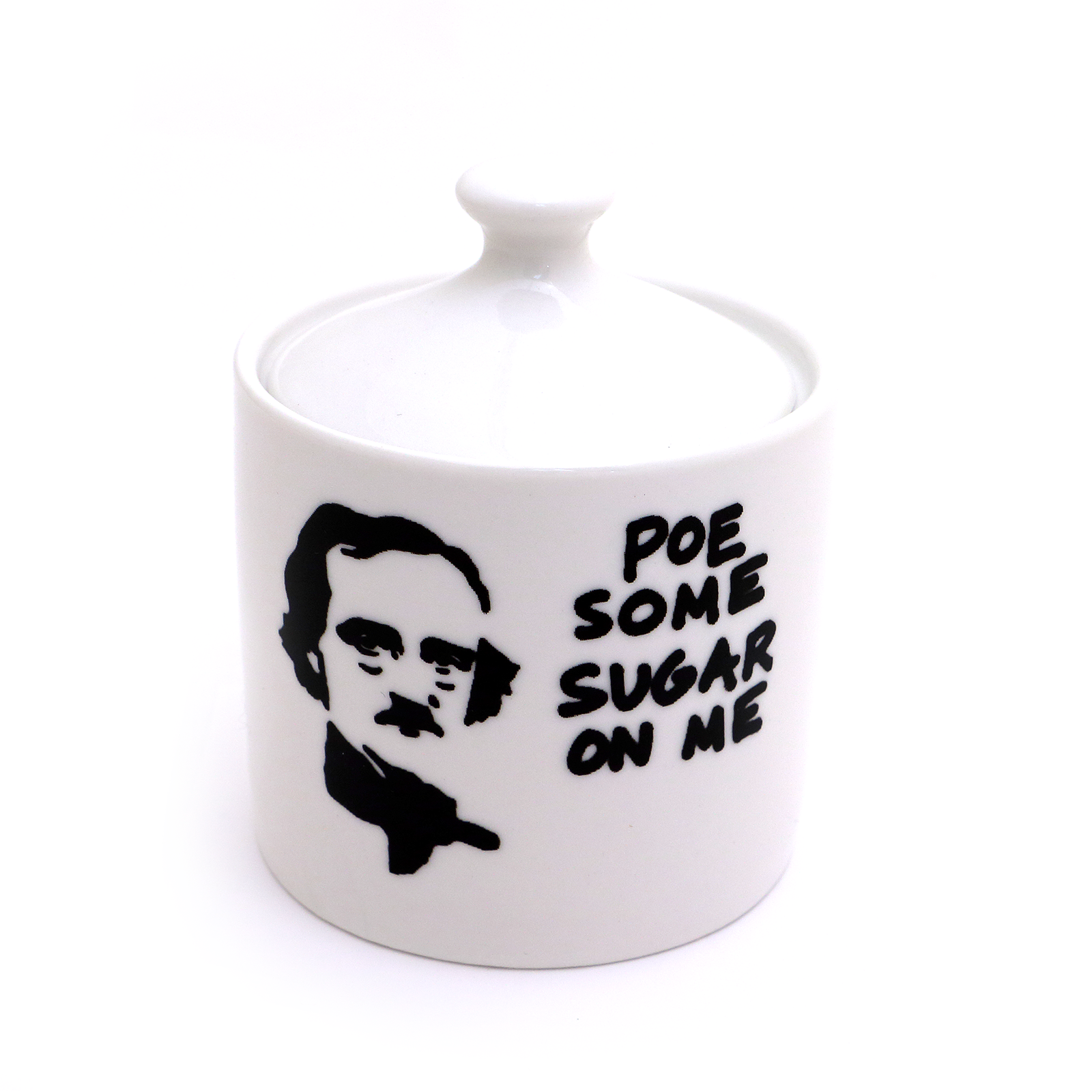 Lenny Mud - Wholesale Bowl - Edgar Allan Poe Sugar Bowl3